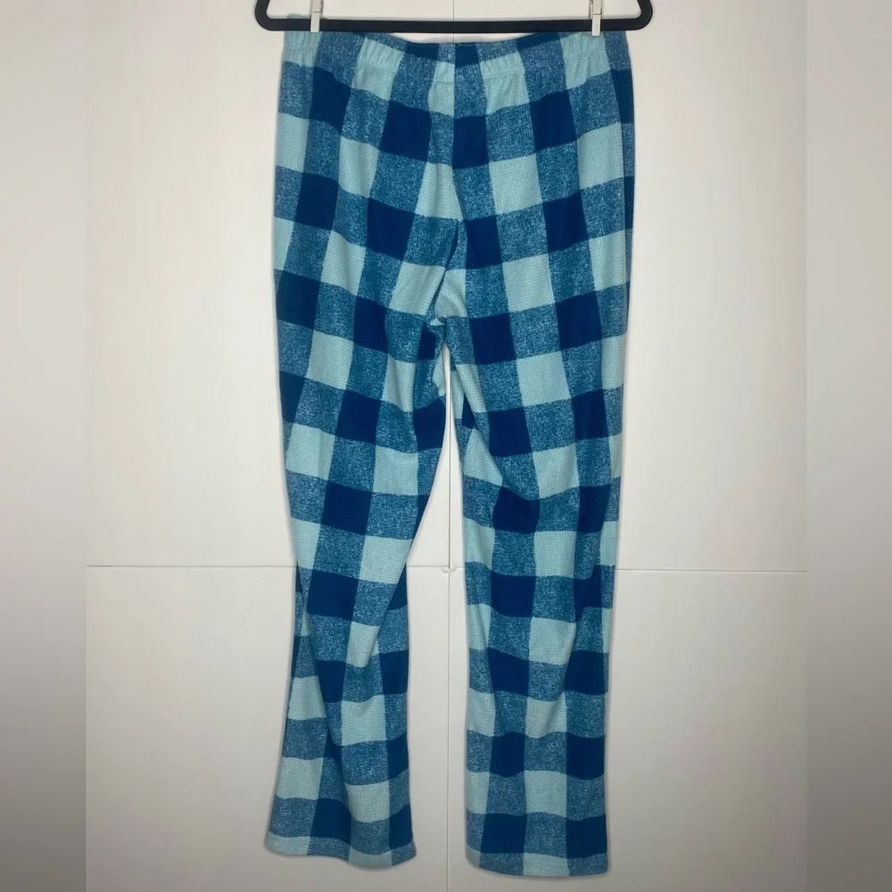 Eddie Bauer Sleepwear Women’s Blue Buffalo Check Lounge Pants – Size M